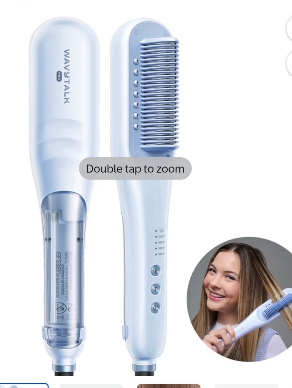Wavytalk Steamline Pro Steam Straightener Brush